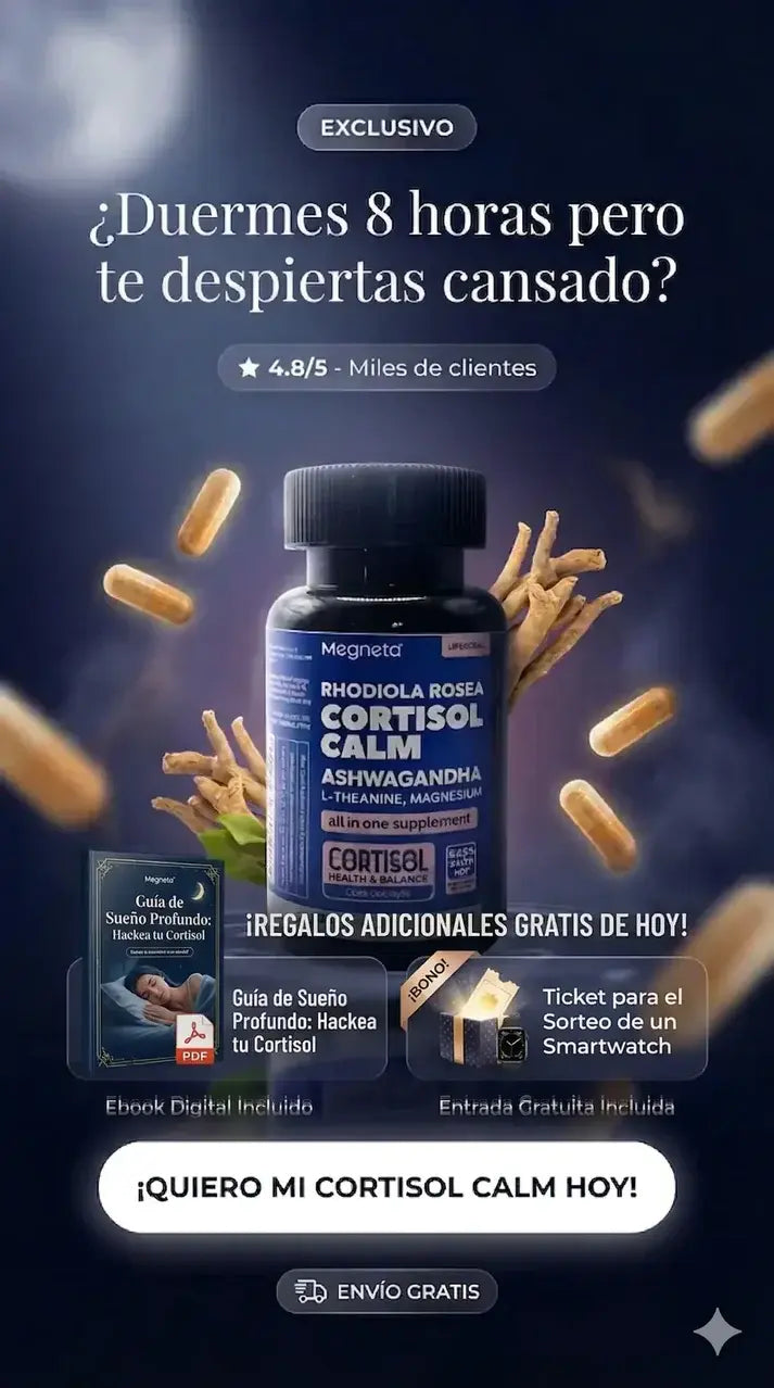Cortisol Calm suplemento para el estrés el sueño y la energía