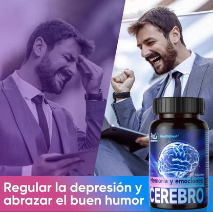 NeuroVibe™ Suplemento avanzado para el Cerebro, Ánimo y Nervios
