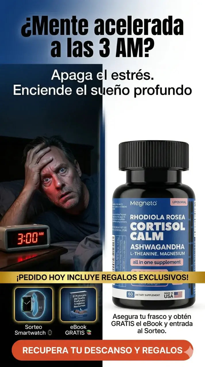 Cortisol Calm suplemento para el estrés el sueño y la energía